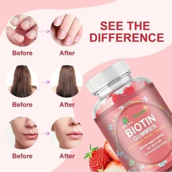 Biotin Gummies for Hair Growth