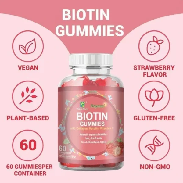 Biotin Gummies for Hair Growth