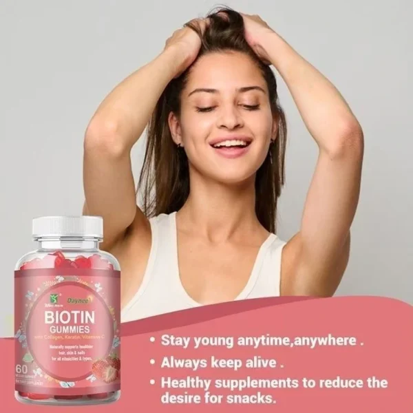 Biotin Gummies for Hair Growth