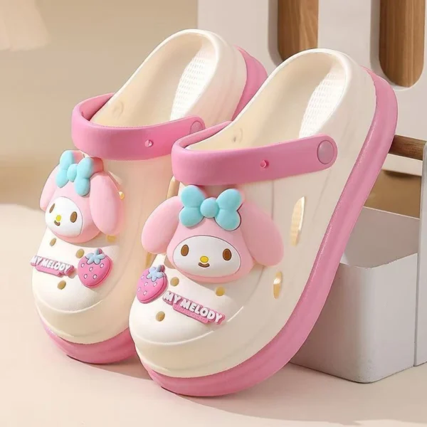 Premium 3D Cartoon Clog Sandals – Women’s Comfort Edition