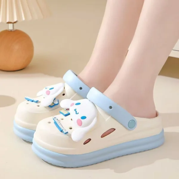 Premium 3D Cartoon Clog Sandals – Women’s Comfort Edition