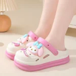 Premium 3D Cartoon Clog Sandals – Women’s Comfort Edition
