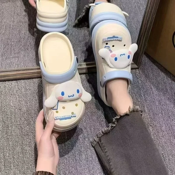 Premium 3D Cartoon Clog Sandals – Women’s Comfort Edition