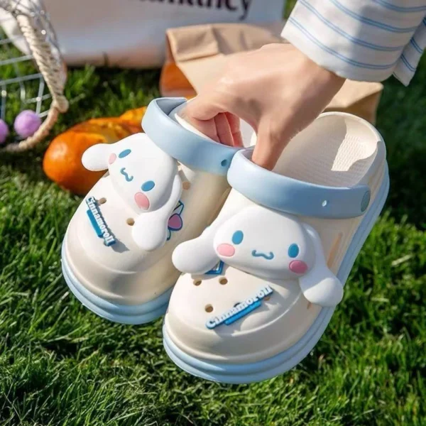 Premium 3D Cartoon Clog Sandals – Women’s Comfort Edition