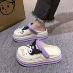 Premium 3D Cartoon Clog Sandals – Women’s Comfort Edition