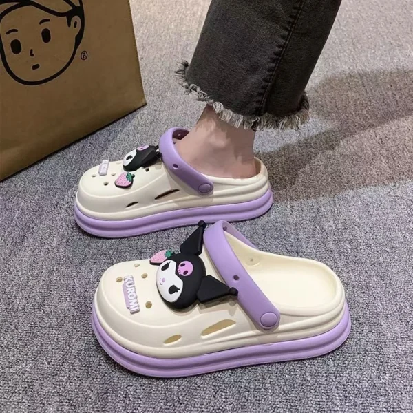 Premium 3D Cartoon Clog Sandals – Women’s Comfort Edition