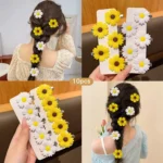 Floral Hair Clip Set – 10 pcs