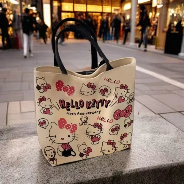 Classic Kt Cat Canvas Tote Bag