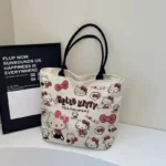 Classic Kt Cat Canvas Tote Bag