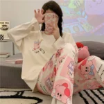 Sweet Dream Cartoon Nightwear Set
