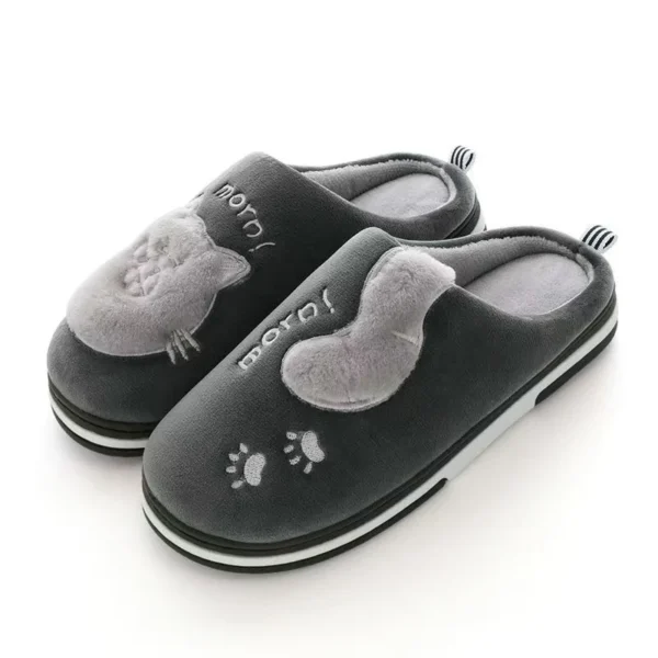 Lucky Cat Winter Slippers