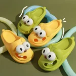 Hello Friends – Cartoon Eye Slippers