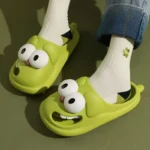 Hello Friends – Cartoon Eye Slippers