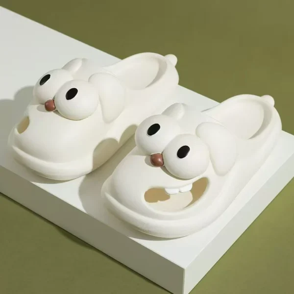 Hello Friends – Cartoon Eye Slippers