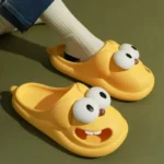 Hello Friends – Cartoon Eye Slippers
