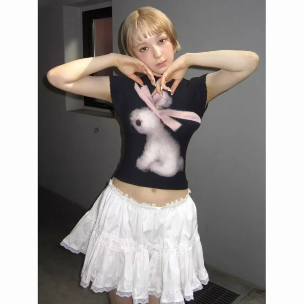 Viral 3D Bunny Illusion T-Shirt