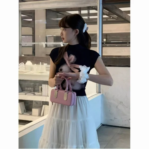 Viral 3D Bunny Illusion T-Shirt