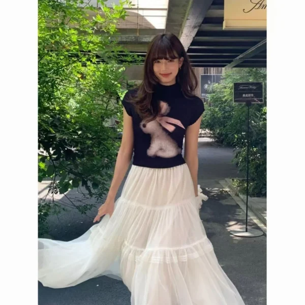 Viral 3D Bunny Illusion T-Shirt