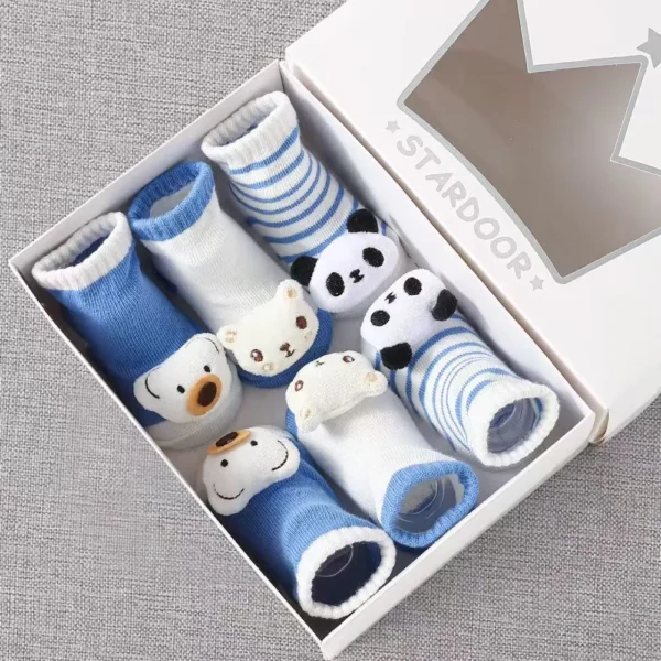 Baby Animal Socks Gift Set