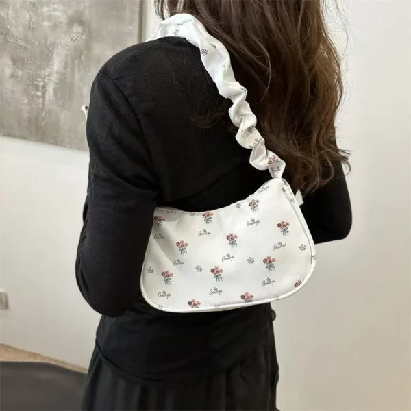 Floral Soft Handle Mini Bag