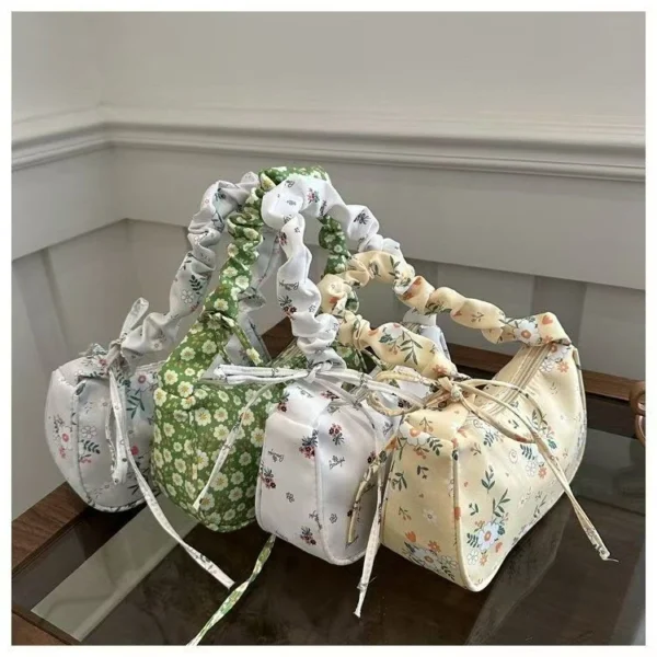 Floral Soft Handle Mini Bag