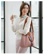 4-in-1 PU Leather Handbag Set