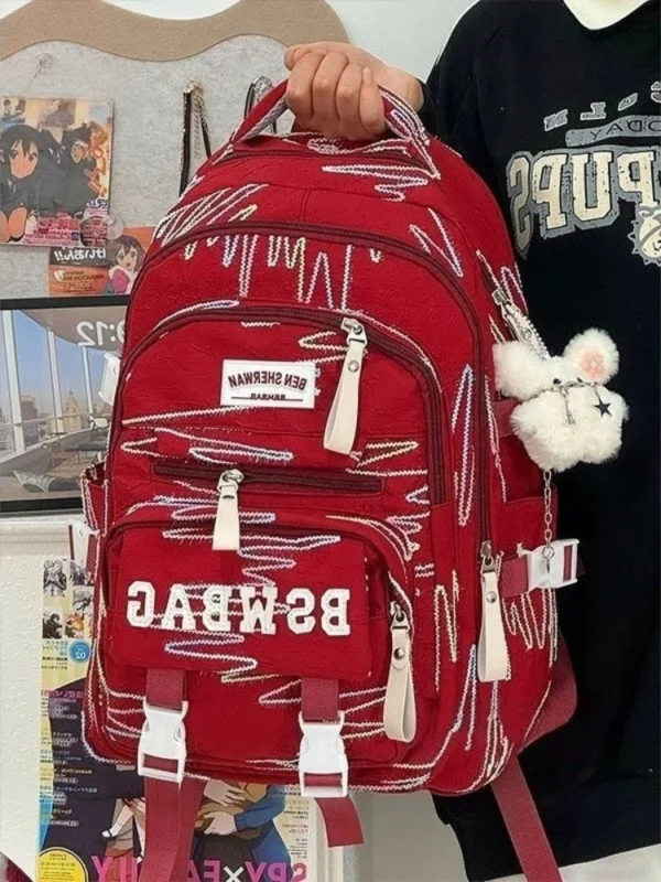 Premium Quilted Bow Backpack