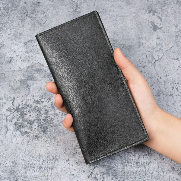Classic Leather Long Wallet