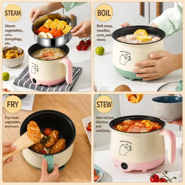 LumiPot Mini Electric Cooking Pot