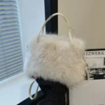 The Elowen Fur Pearl Bag
