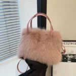 The Elowen Fur Pearl Bag