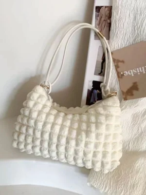 Textured Mini Shoulder Bag 2
