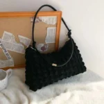 Textured Mini Shoulder Bag
